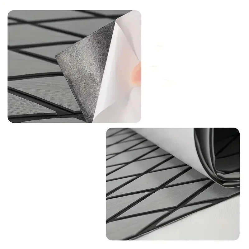 240*60cm Diamond Ship Floor Mat EVA foam Boat Anti-skid Carpet UV Resistant 6mm Thick Water Transport Navigation Accessories