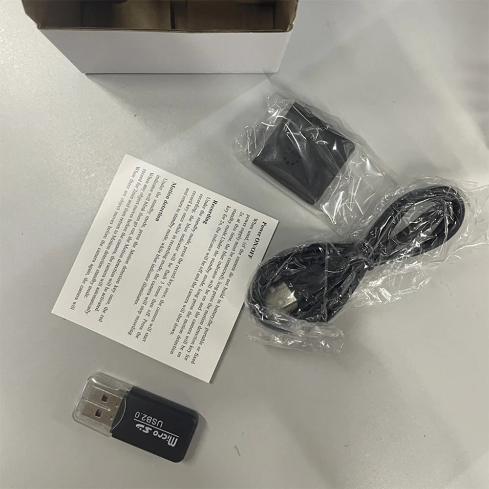 Mini Camera 1920x1080P HD Video Recorder Infrared Night Vision Motion Detection Support TF Card Up To 32G Micro Cam