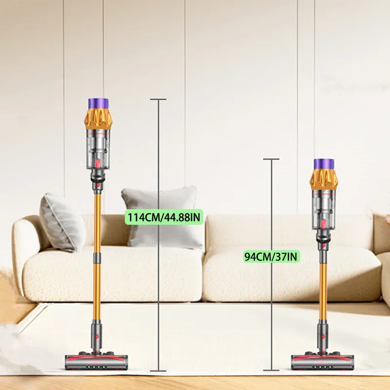 V18 Cordless Vacuum Cleaner 550W 45000PA – Powerful Brushless Motor, Handheld Home Vacuum