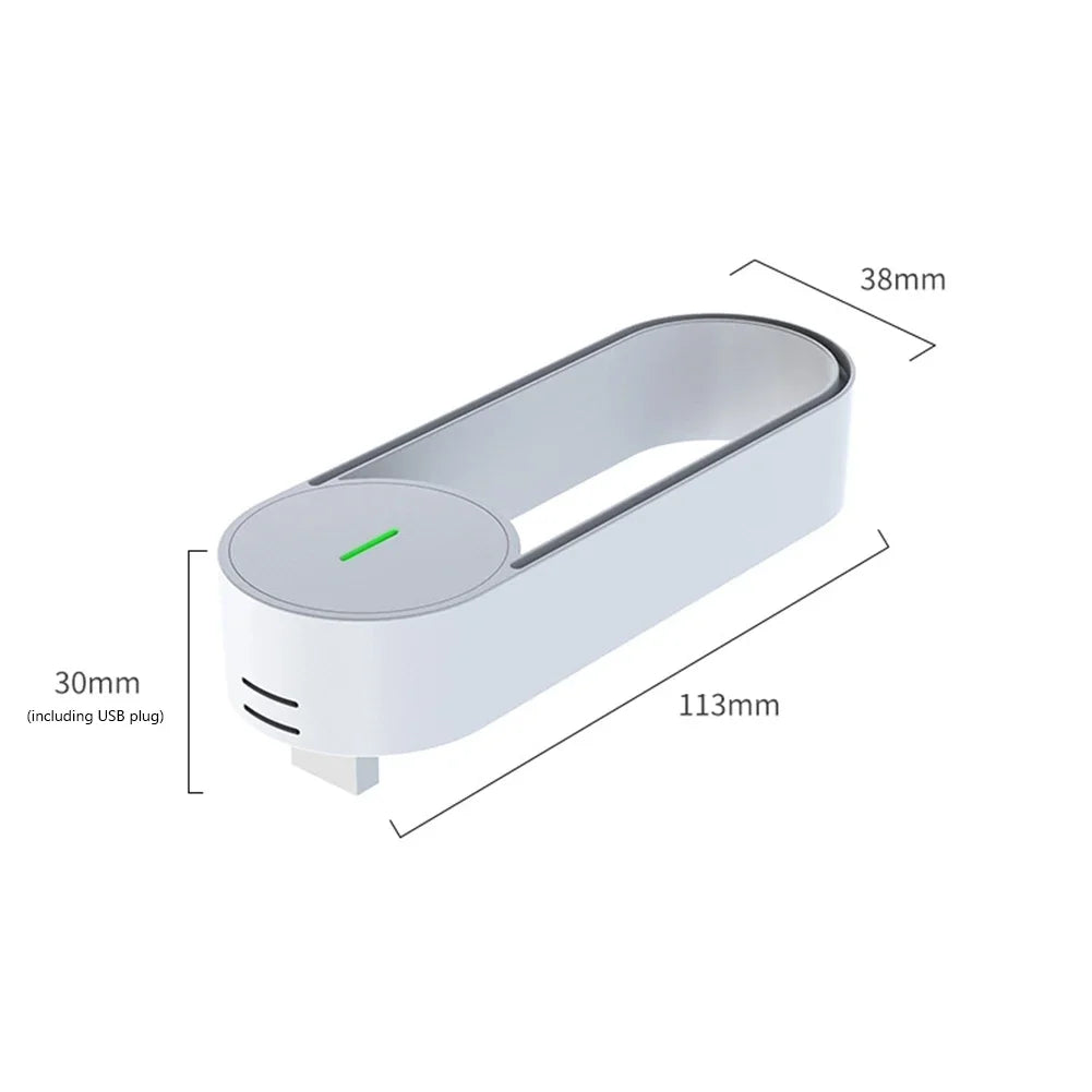 USB Rechargeable Air Ionizers Air Purifier Car Air Purifier Ionizer Air Freshener for Bedroom Office Kitchen for Better Sleep