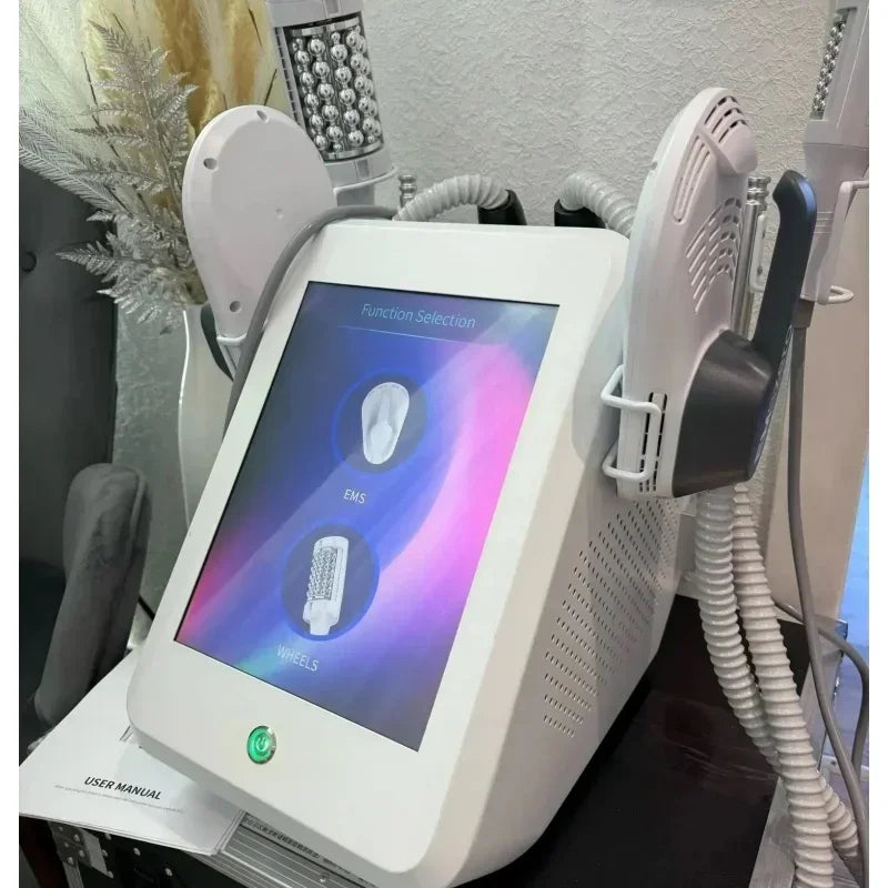 MYOSLIM and EMS Nova Hi-EMT RF Roller 2-in-1 Muscle Gainer Slimming Fitness Machine Health And Beauty Equipment For Salon