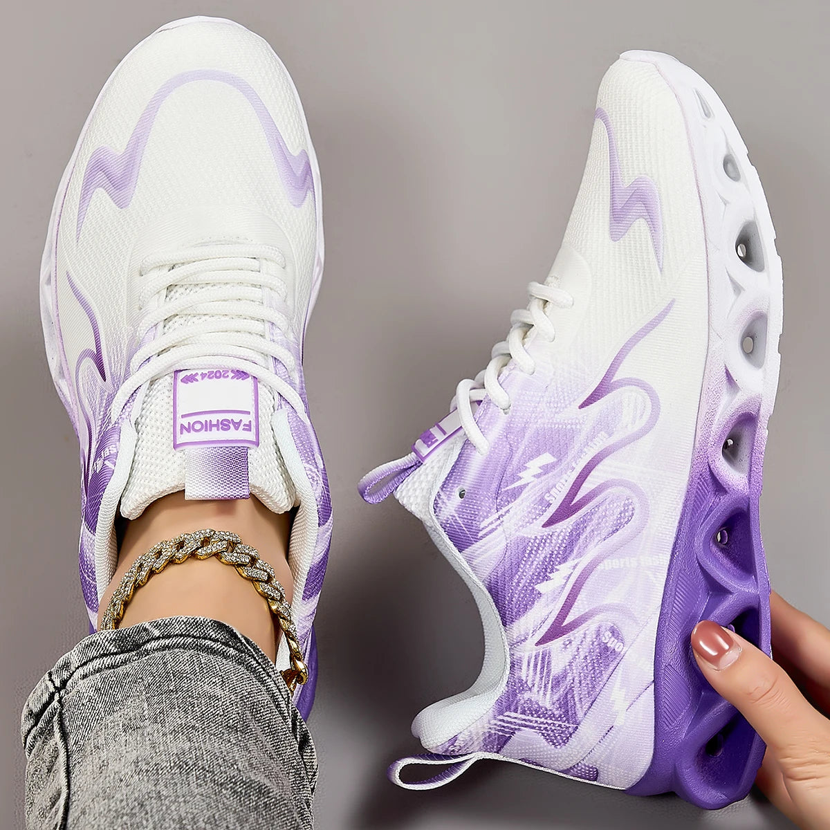 Sneakers for Women Orthopedic Sneakers Walking Shoes for Women, Lightweight Casual Tennis Sneakers Air Running Shoes