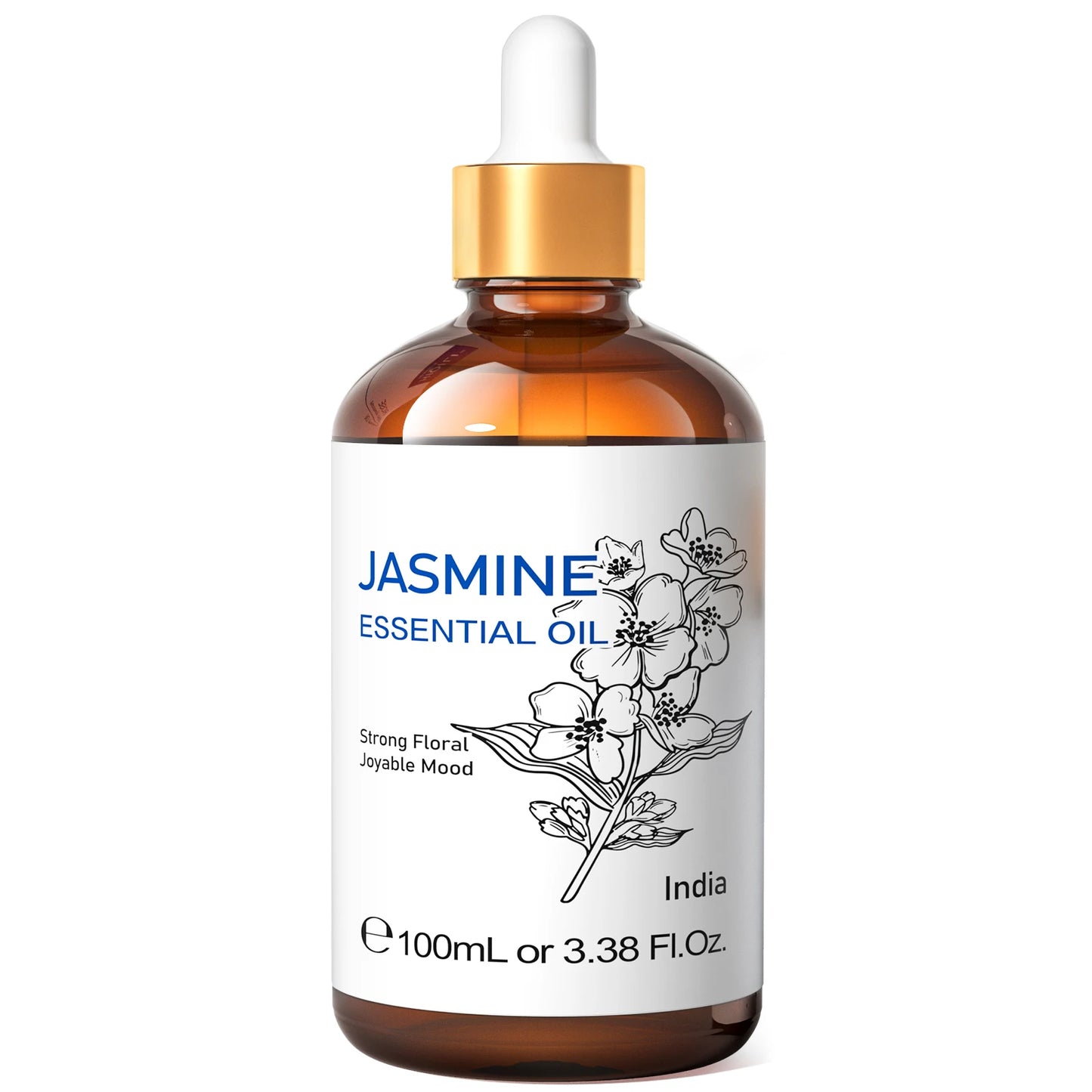 HIQILI 100ML Sandalwood Essential Oils,100% Pure Nature for Aromatherapy, Diffuser, Humidifier, Massage, Meditation, Candle