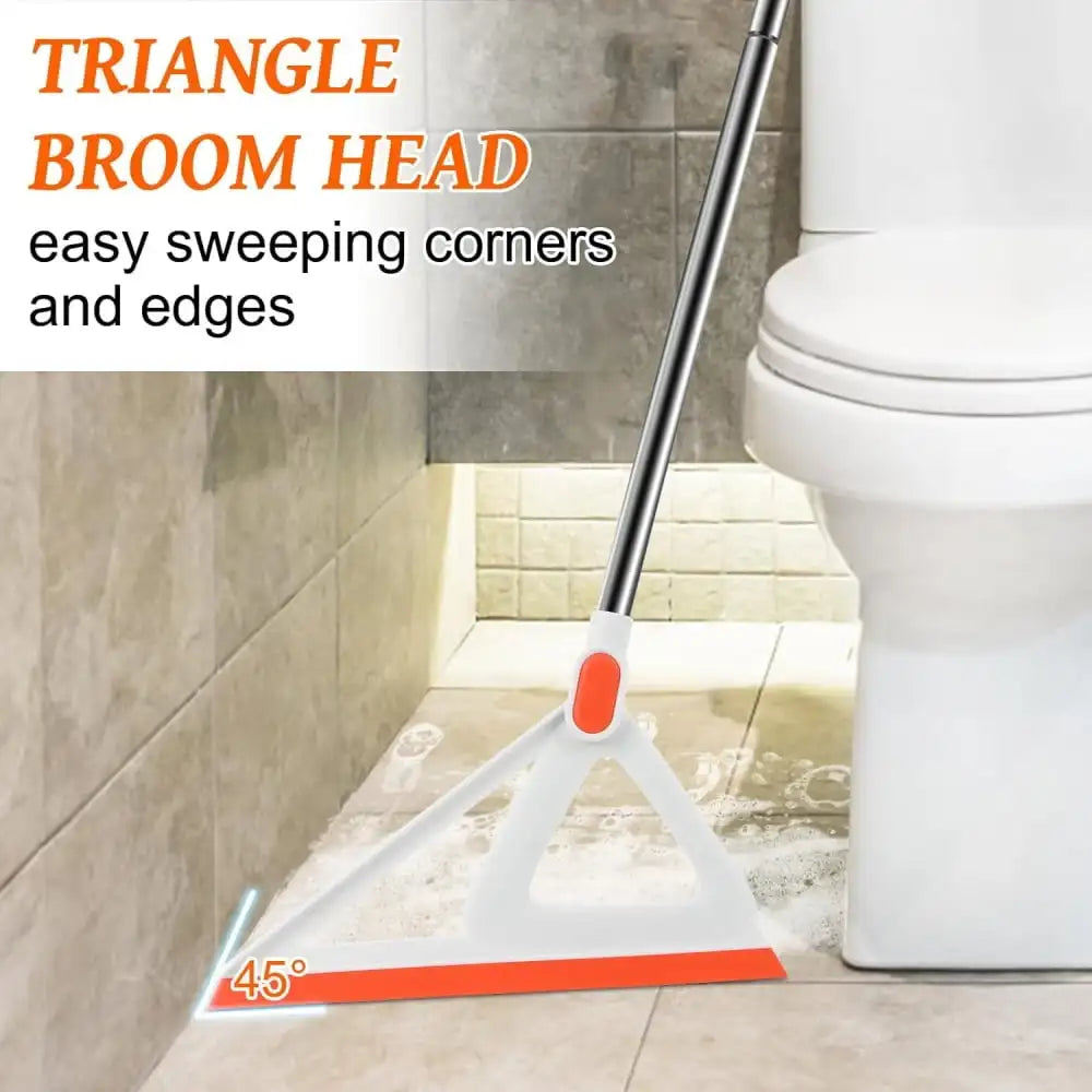 Magic Broom Silicone Floor Squeegee Broom Rubber Broom for Cleaning Water Dust Pet Hair Glass Windows