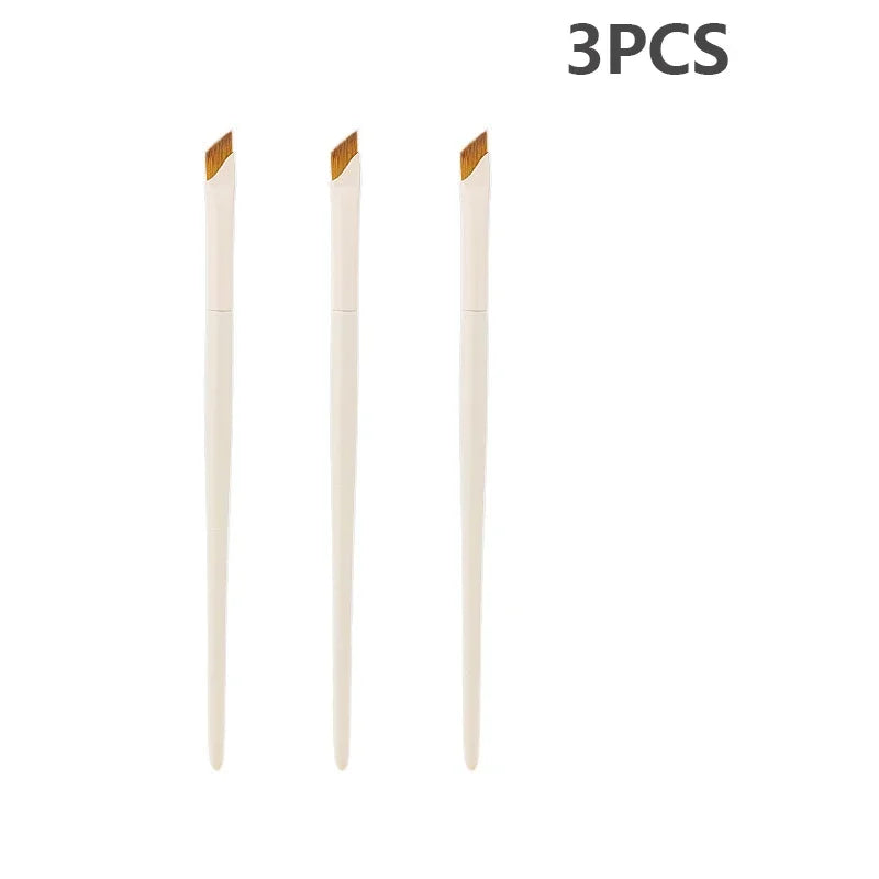 1/2/3Pcs Upgrade Blade Eyeliner Brush Ultra Thin Fine Angle Flat Eyebrow Brush Under Eye Makeup Brushes Precise Detail Brushs