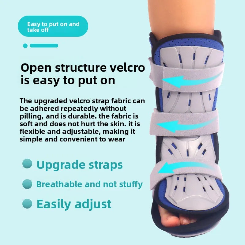 Ankle Brace Foot Drop Corrector For Varus Valgus Calf Fracture Recovery Breathable Lightweight Orthosis Left Right