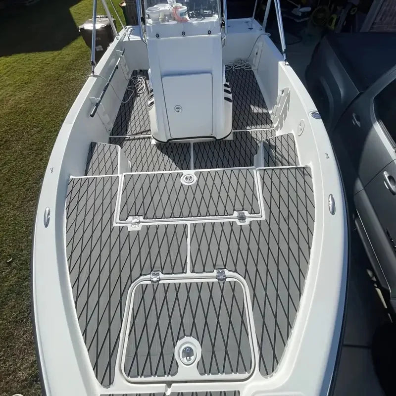 240*60cm Diamond Ship Floor Mat EVA foam Boat Anti-skid Carpet UV Resistant 6mm Thick Water Transport Navigation Accessories