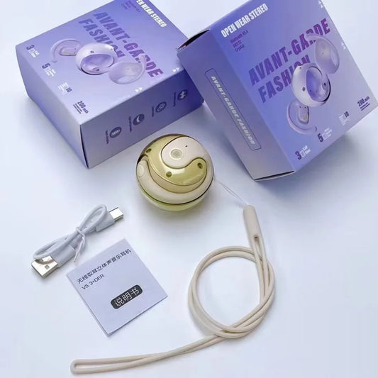 Wireless BT AI Translation Earbuds 99% Accuracy 144 Languages Translator Earbuds Smart Voice Translator for Travel and Business