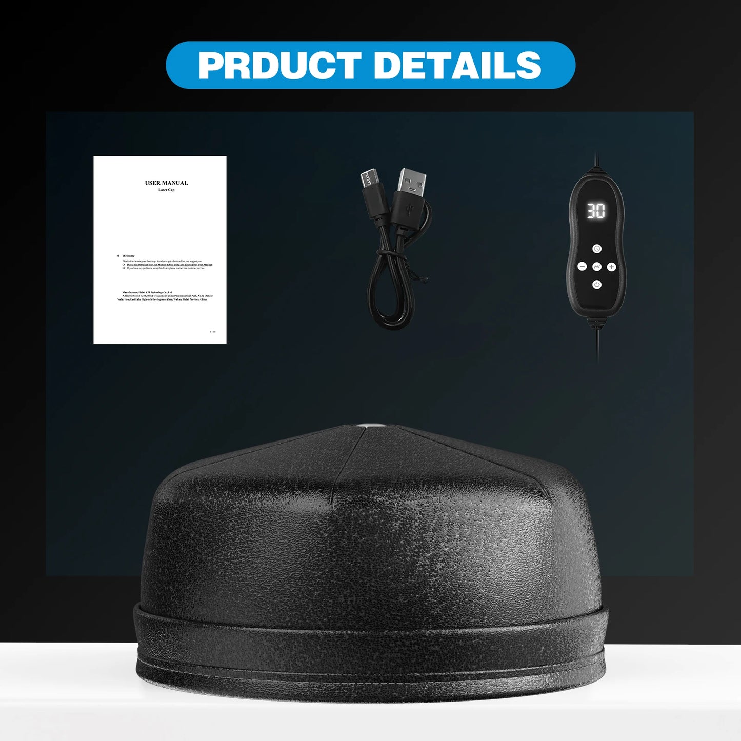 120 Diodes Red Light Therapy Hair Growth Cap 850nm 660nm For Hair Regrowth Anti Hair Loss Scalp Care Hat